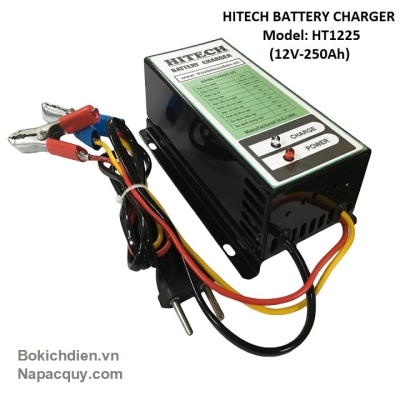 Máy nạp ắc quy 12V HITECH HT1225 , 12V-250Ah